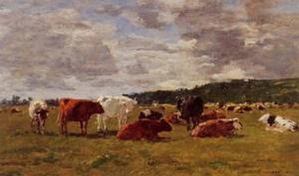 Pasture at Deauville 1877 1881